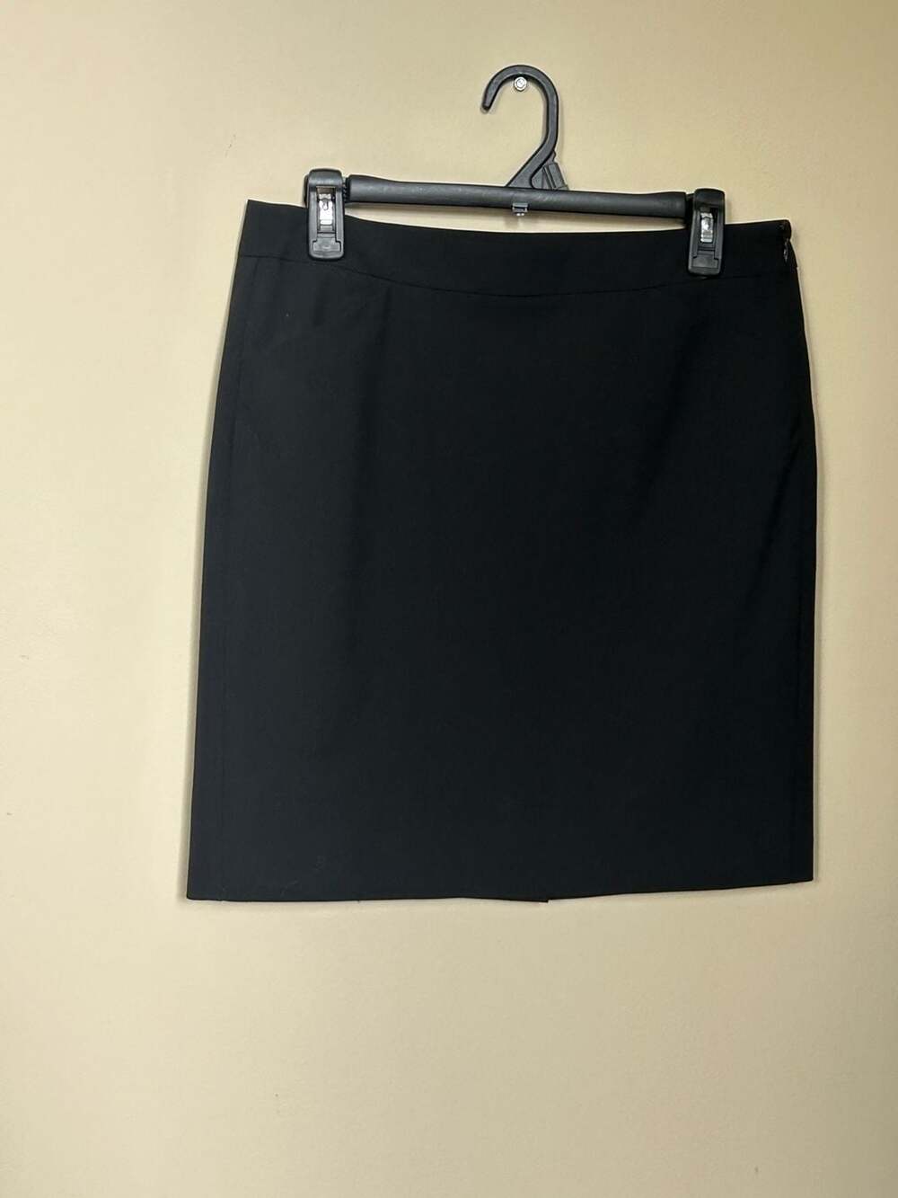 Theory Black Wool Blend Pencil Skirt Size 6